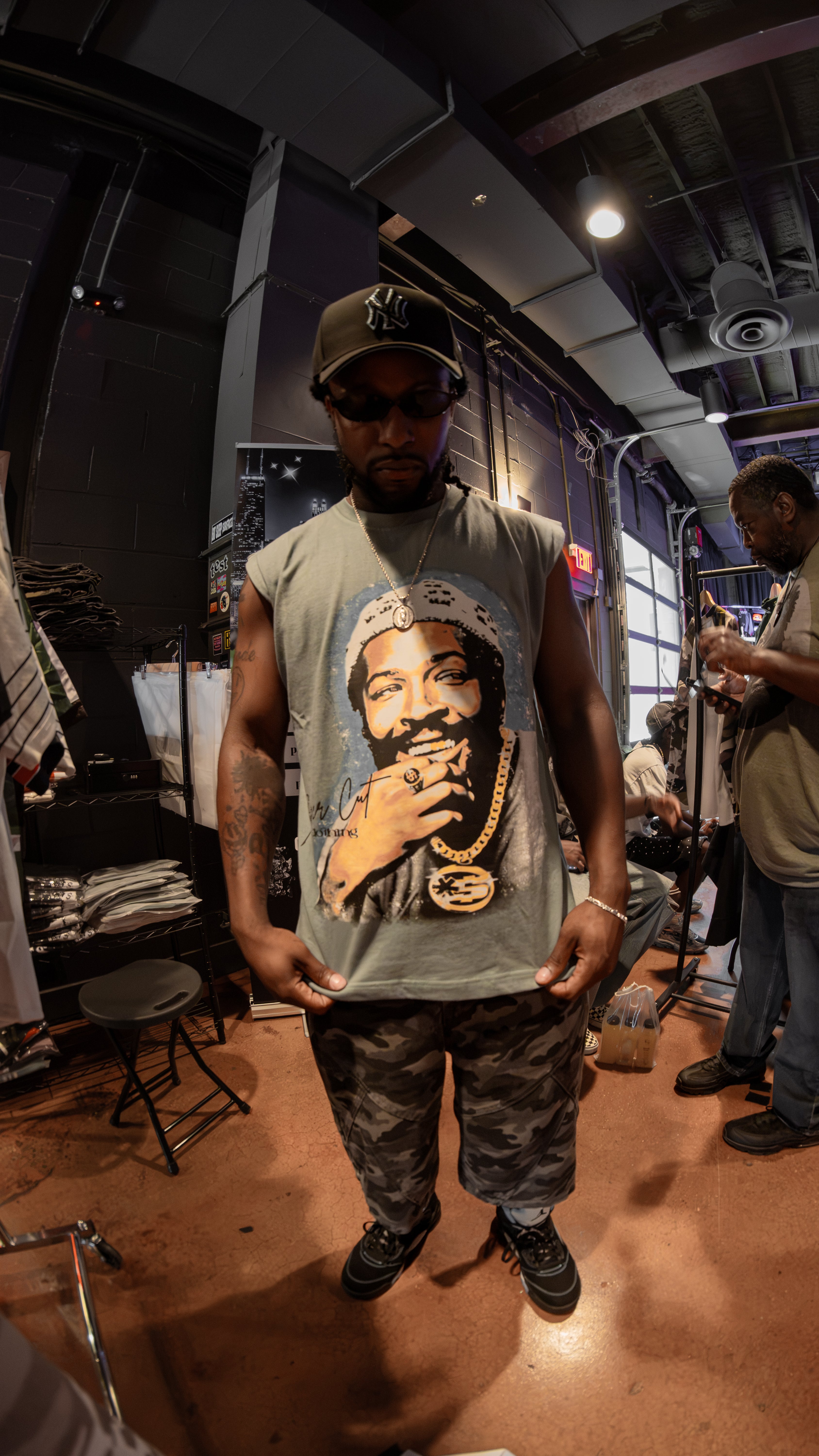 Marvin Gaye sleeveless tee
